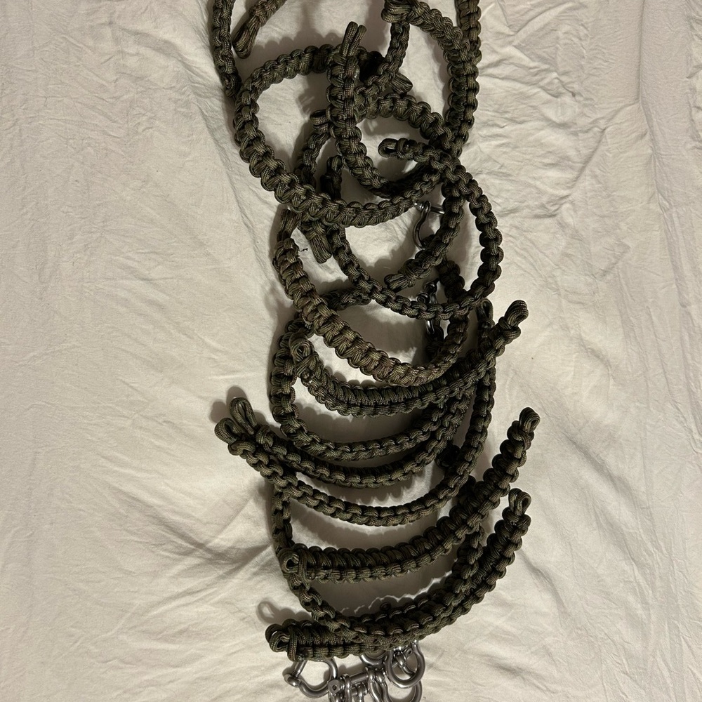 Extreme terrain paracord wrangler handles